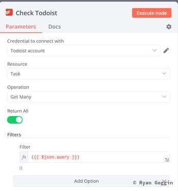 Query Todoist