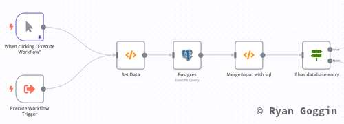 Workflow status until database check